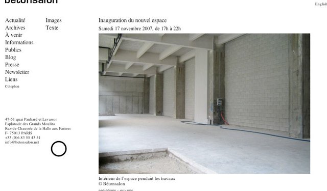 Bétonsalon - centre d'art et de recherche