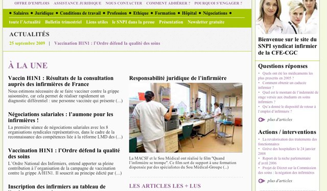 SNPI (syndicat national des professionnels infirmiers)