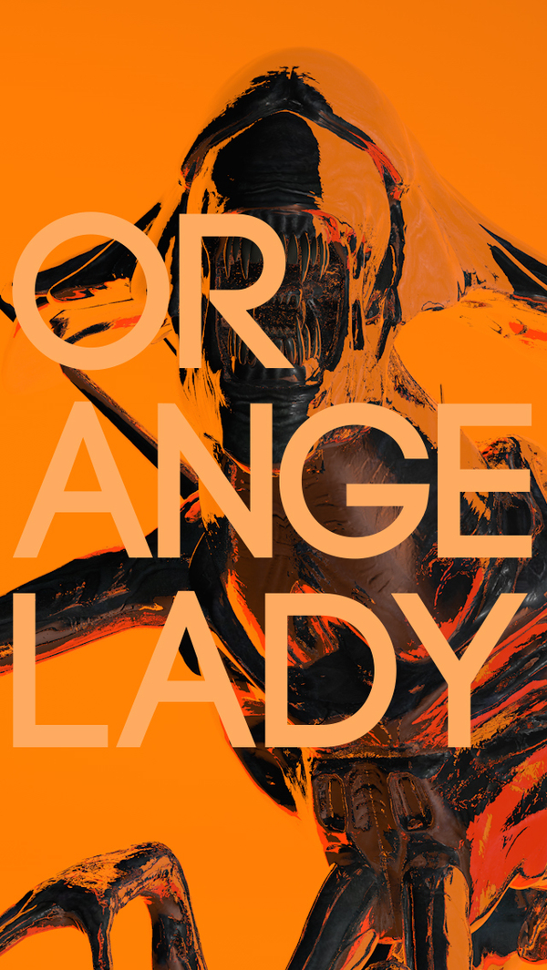 La créature Alien devient orange lady