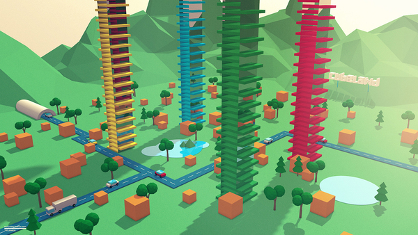 Cube City and Low Poly - 2014