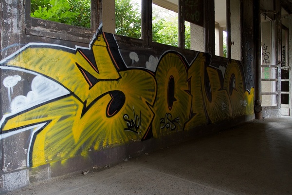 Graffiti, art de la bombe