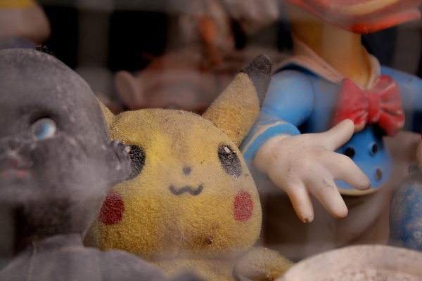 Un Pikachu bien poussiéreux !