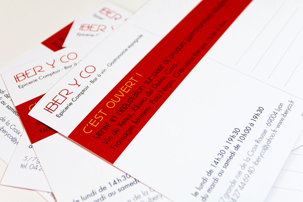 Carton d'invitation Iber Y Co