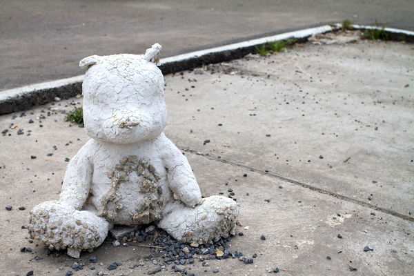 Street art sculpture © Mathieu Besson