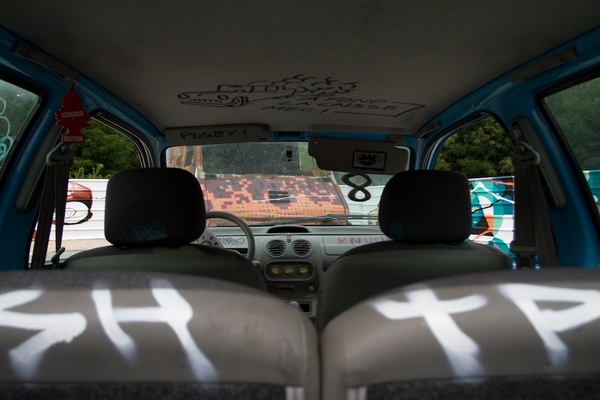 Intérieur d'une Twingo
