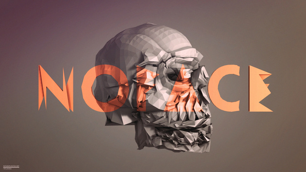 No Face & Skull © Mathieu Besson